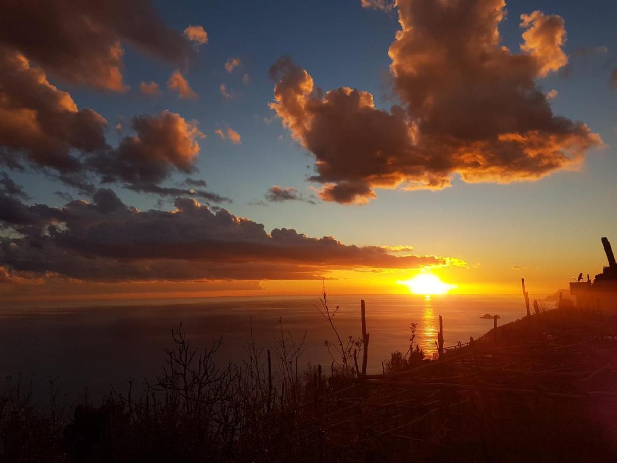 Il Dolce Tramonto Appartamento Furore Esterno foto