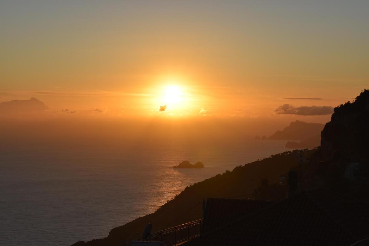 Il Dolce Tramonto Appartamento Furore Esterno foto